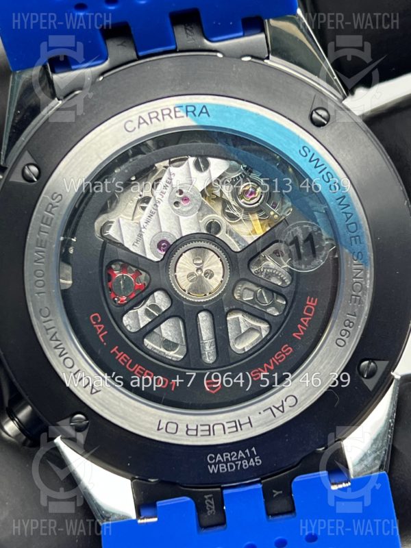 Товар TAG Heuer Carrera 45mm CAR2A1T.FT6052 Blue Фото 19 - TAG Heuer Carrera 45mm CAR2A1T.FT6052 Blue