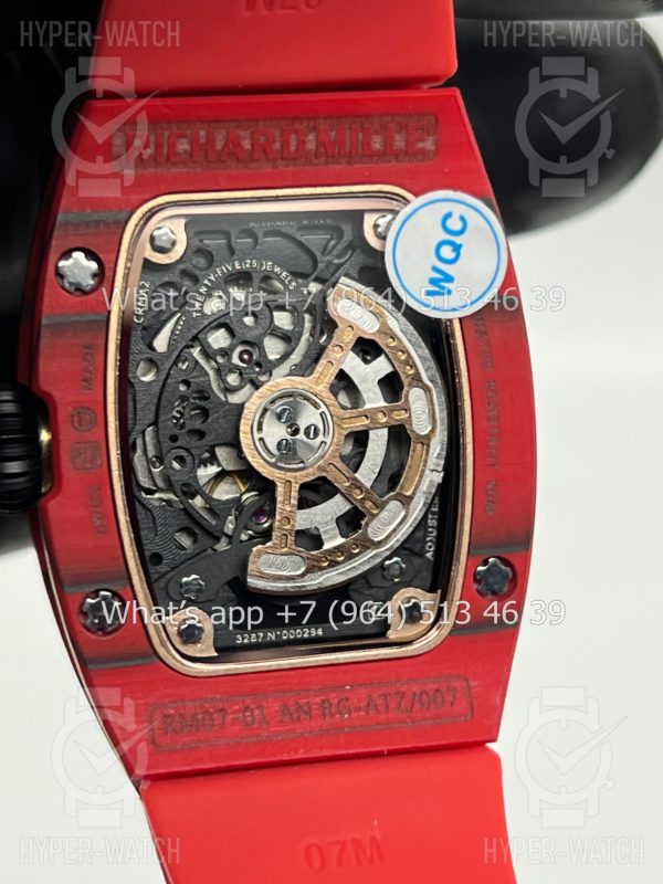 Товар Richard Mille RM 07-01 RG-ATZ Red Фото 14 - Richard Mille RM 07-01 RG-ATZ Red
