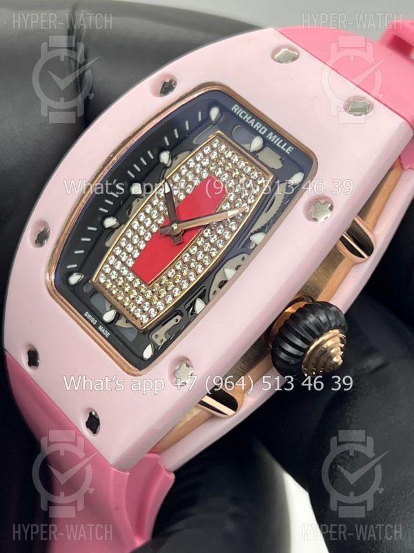 Товар Richard Mille RM 07-01 RG-ATZ Pink Diamond Фото 8 - Richard Mille RM 07-01 RG-ATZ Pink Diamond