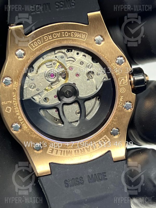 Товар Richard Mille RM 63-01 Black Фото 16 - Richard Mille RM 63-01 Black