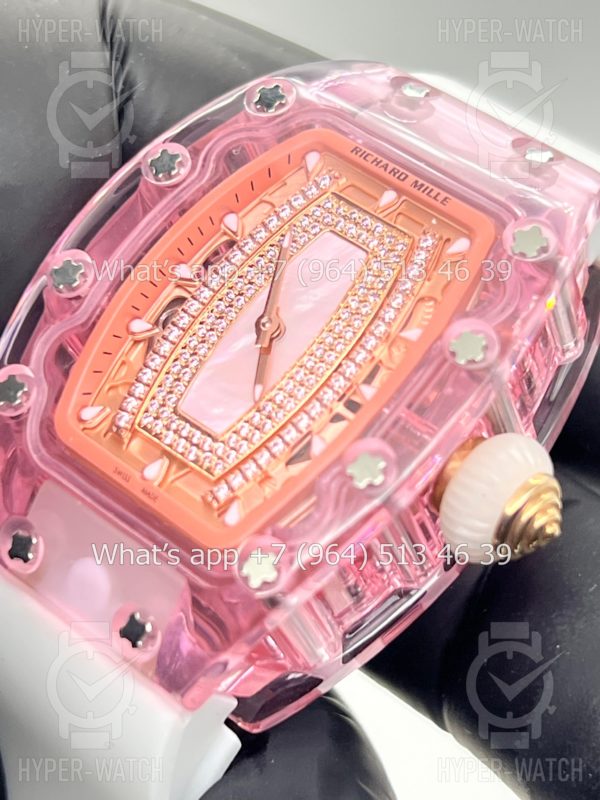 Товар Richard Mille RM 07-02 Sapphire Pink Diamond Фото 4 - Richard Mille RM 07-02 Sapphire Pink Diamond