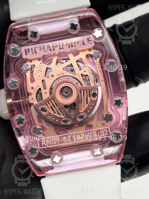 Товар Richard Mille RM 07-02 Sapphire Pink Diamond Фото 19 - Richard Mille RM 07-02 Sapphire Pink Diamond