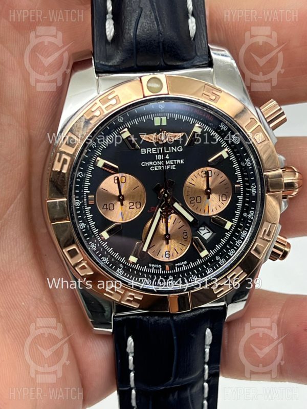 Фото 2 - Breitling Chronomat 44 AB0115 Black Steel