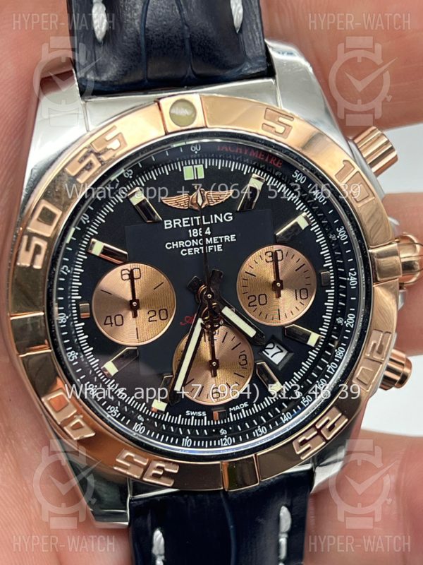 Фото 3 - Breitling Chronomat 44 AB0115 Black Steel