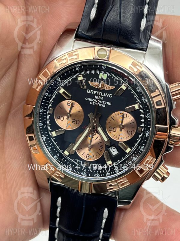 Фото 4 - Breitling Chronomat 44 AB0115 Black Steel