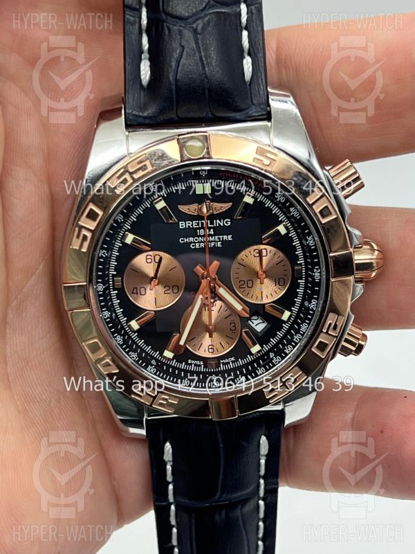 Фото 5 - Breitling Chronomat 44 AB0115 Black Steel
