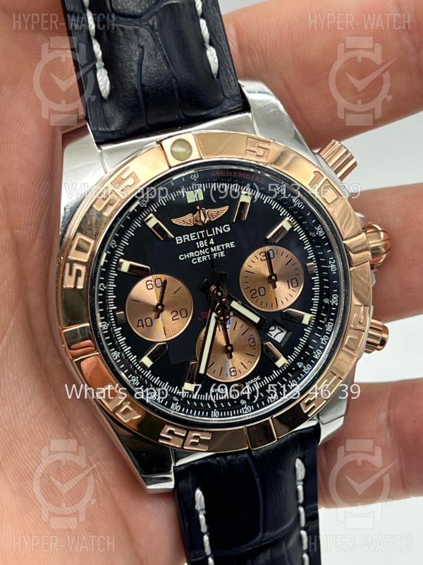 Фото 6 - Breitling Chronomat 44 AB0115 Black Steel