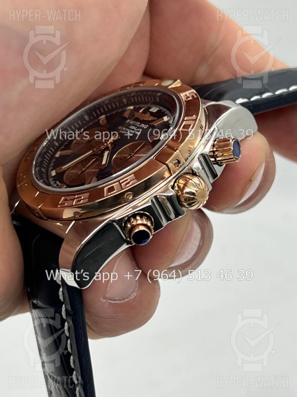 Фото 7 - Breitling Chronomat 44 AB0115 Black Steel