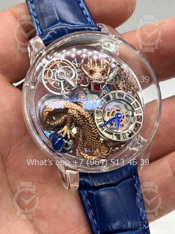 Товар Jacob & Co Astronomia Dragon Clarity AT120.60.DR.UB.CBALA Фото 3 - Jacob & Co Astronomia Dragon Clarity AT120.60.DR.UB.CBALA