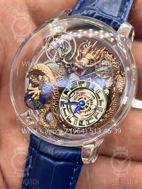 Товар Jacob & Co Astronomia Dragon Clarity AT120.60.DR.UB.CBALA Фото 5 - Jacob & Co Astronomia Dragon Clarity AT120.60.DR.UB.CBALA
