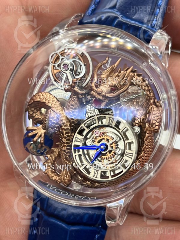 Товар Jacob & Co Astronomia Dragon Clarity AT120.60.DR.UB.CBALA Фото 6 - Jacob & Co Astronomia Dragon Clarity AT120.60.DR.UB.CBALA