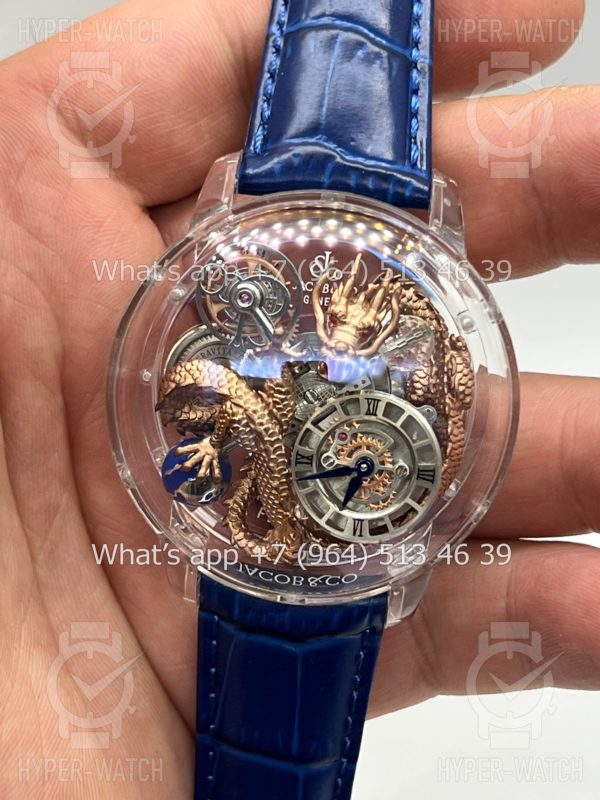Товар Jacob & Co Astronomia Dragon Clarity AT120.60.DR.UB.CBALA Фото 10 - Jacob & Co Astronomia Dragon Clarity AT120.60.DR.UB.CBALA