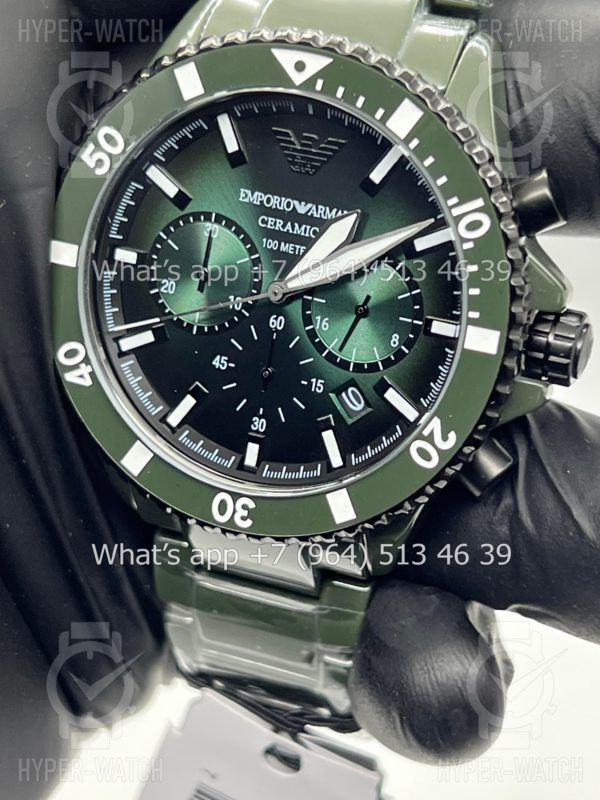 Товар Emporio Armani Diver Chronograph 43mm AR70011 Art 7713 Фото 3 - Emporio Armani Diver Chronograph 43mm AR70011 Art 7713