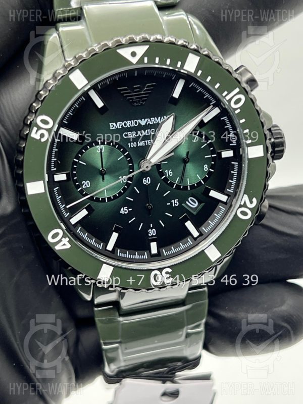 Товар Emporio Armani Diver Chronograph 43mm AR70011 Art 7713 Фото 4 - Emporio Armani Diver Chronograph 43mm AR70011 Art 7713