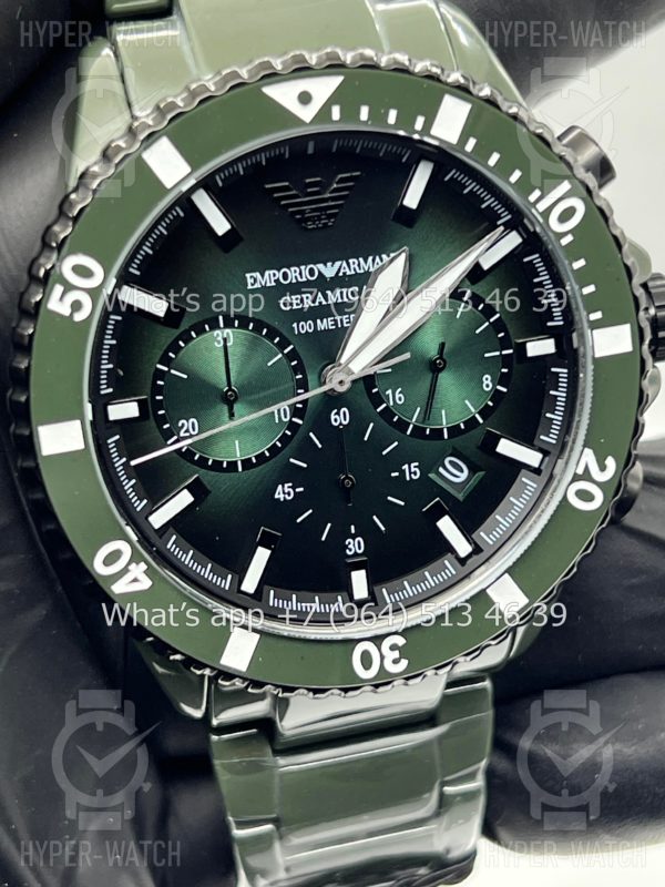 Товар Emporio Armani Diver Chronograph 43mm AR70011 Art 7713 Фото 5 - Emporio Armani Diver Chronograph 43mm AR70011 Art 7713