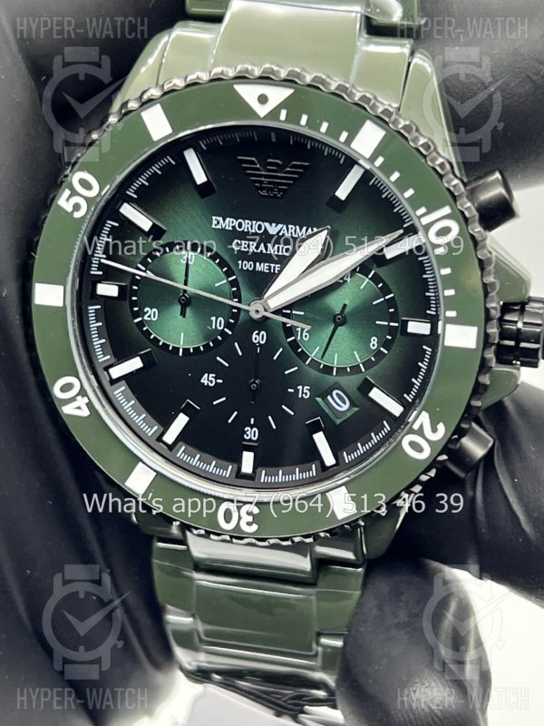 Товар Emporio Armani Diver Chronograph 43mm AR70011 Art 7713 Фото 8 - Emporio Armani Diver Chronograph 43mm AR70011 Art 7713