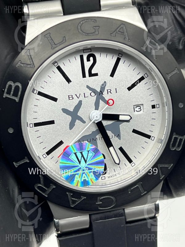 Товар Bvlgari Diagono Aluminium 40mm Art 7721 Фото 6 - Bvlgari Diagono Aluminium 40mm Art 7721