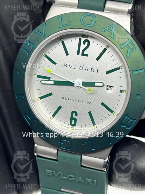 Товар Bvlgari Diagono Aluminium 40mm Art 7722 Фото 4 - Bvlgari Diagono Aluminium 40mm Art 7722