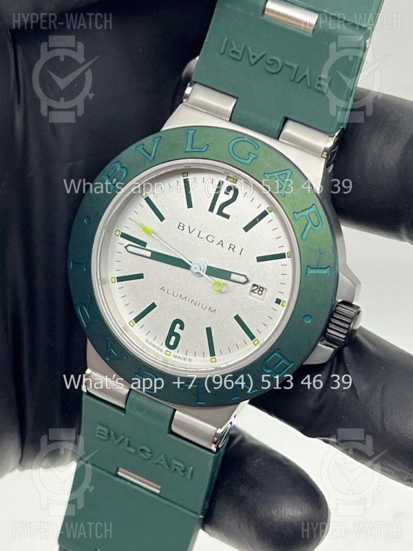 Товар Bvlgari Diagono Aluminium 40mm Art 7722 Фото 7 - Bvlgari Diagono Aluminium 40mm Art 7722