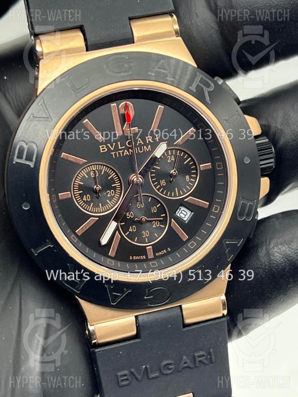 Товар Bvlgari Diagono Titanium 40mm Art 7719 Фото 2 - Bvlgari Diagono Titanium 40mm Art 7719