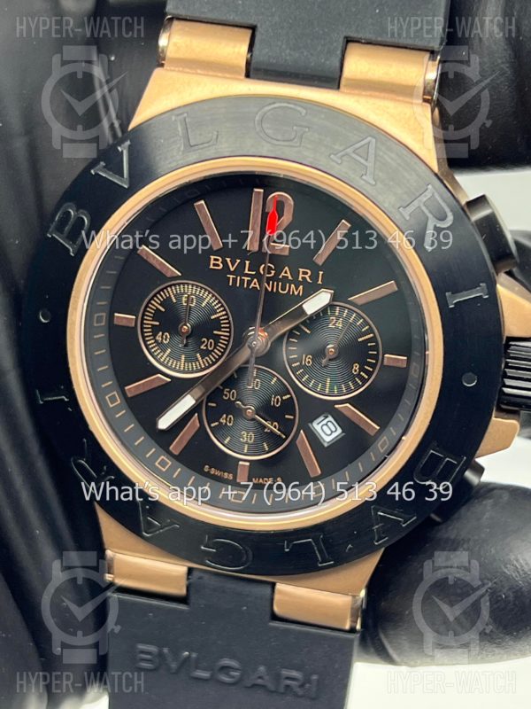 Товар Bvlgari Diagono Titanium 40mm Art 7719 Фото 6 - Bvlgari Diagono Titanium 40mm Art 7719