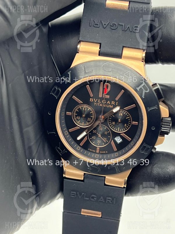 Товар Bvlgari Diagono Titanium 40mm Art 7719 Фото 8 - Bvlgari Diagono Titanium 40mm Art 7719
