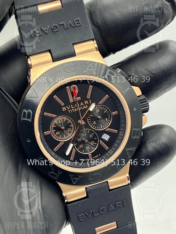 Товар Bvlgari Diagono Titanium 40mm Art 7719 Фото 9 - Bvlgari Diagono Titanium 40mm Art 7719