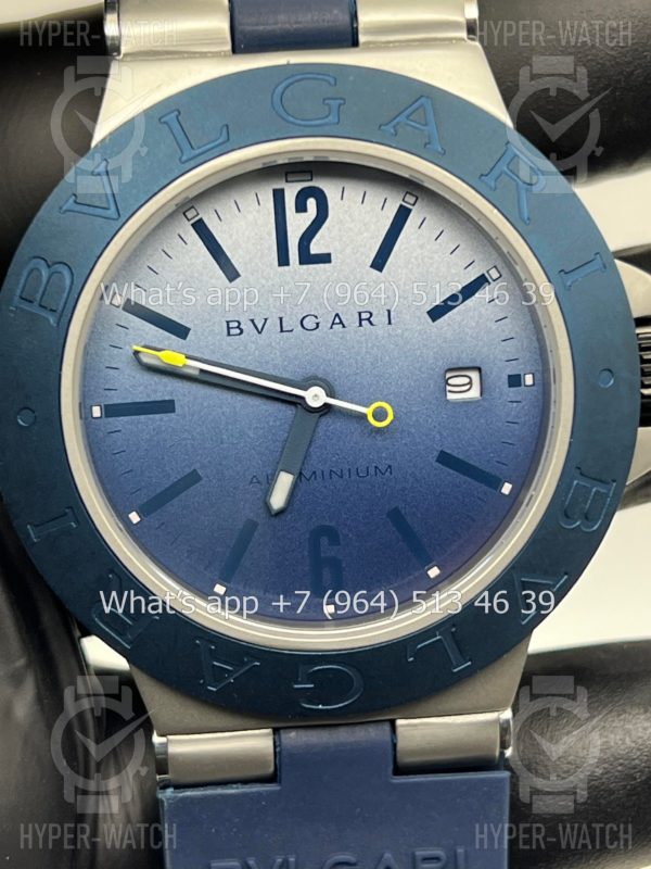 Товар Bvlgari Diagono Aluminium 40mm Art 7723 Фото 2 - Bvlgari Diagono Aluminium 40mm Art 7723