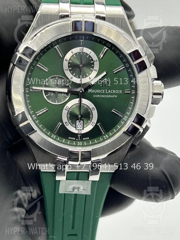 Фото 2 - Maurice Lacroix Aikon Chronograph 44mm AI1018-SS000-630-5
