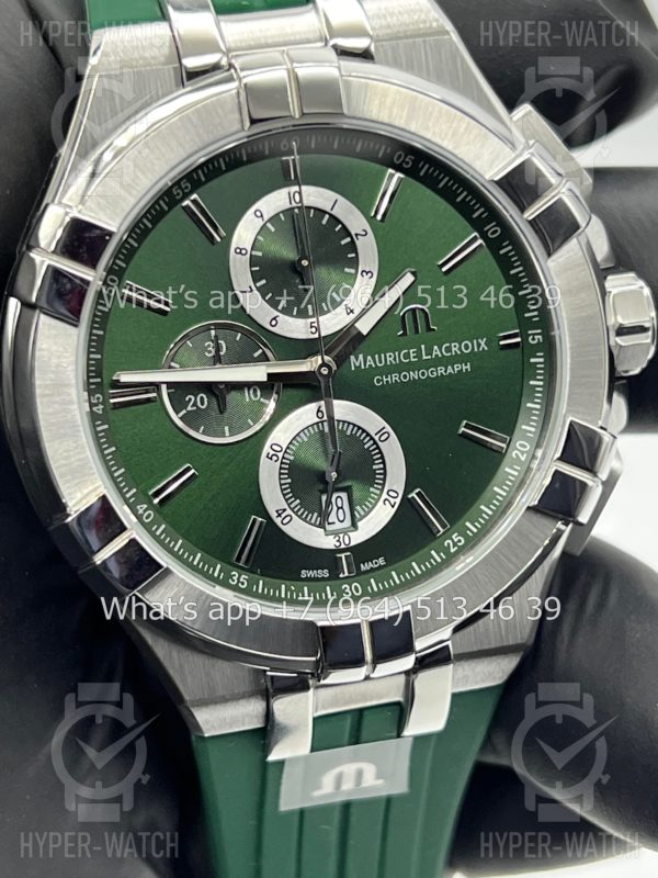 Фото 4 - Maurice Lacroix Aikon Chronograph 44mm AI1018-SS000-630-5