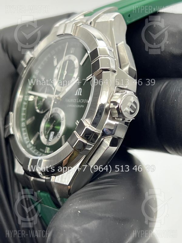 Фото 6 - Maurice Lacroix Aikon Chronograph 44mm AI1018-SS000-630-5