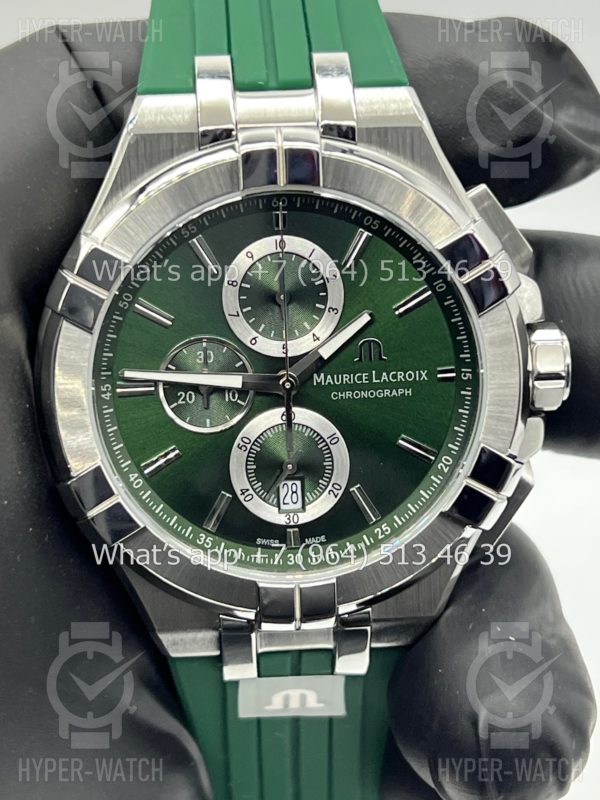 Фото 7 - Maurice Lacroix Aikon Chronograph 44mm AI1018-SS000-630-5