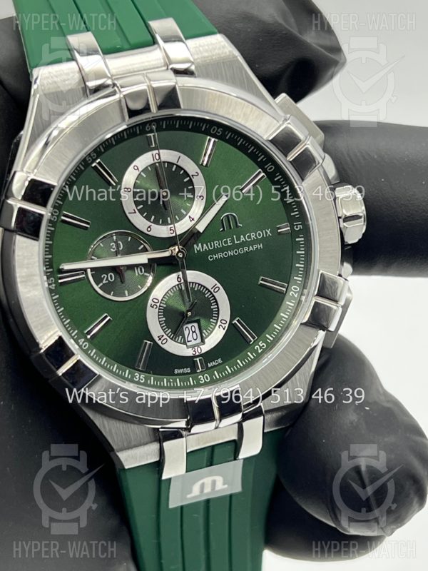 Фото 8 - Maurice Lacroix Aikon Chronograph 44mm AI1018-SS000-630-5