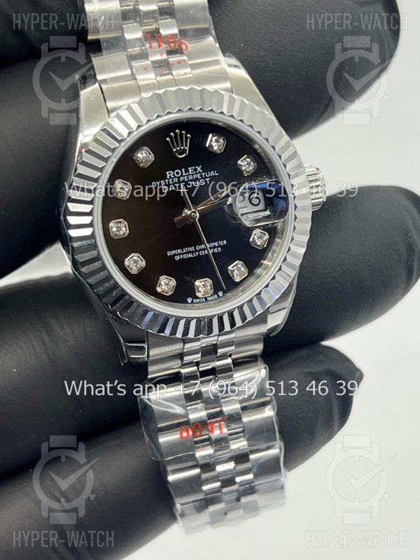 Товар Rolex DateJust 28mm 178374 Black Фото 4 - Rolex DateJust 28mm 178374 Black
