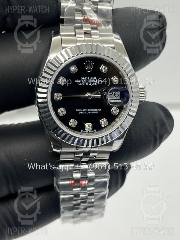 Товар Rolex DateJust 28mm 178374 Black Фото 7 - Rolex DateJust 28mm 178374 Black
