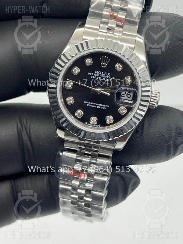 Товар Rolex DateJust 28mm 178374 Black Фото 8 - Rolex DateJust 28mm 178374 Black