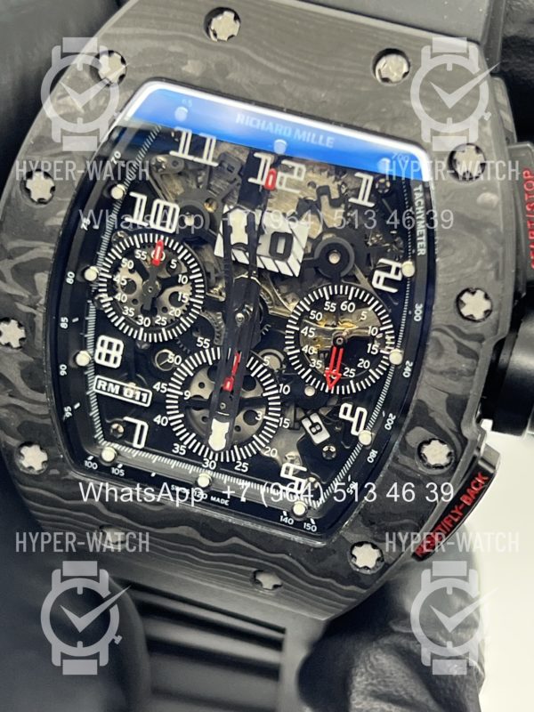 Товар Richard Mille RM 011-FM Black Carbon Фото 3 - Richard Mille RM 011-FM Black Carbon