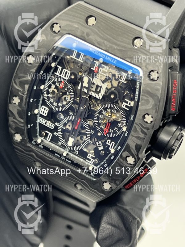 Товар Richard Mille RM 011-FM Black Carbon Фото 4 - Richard Mille RM 011-FM Black Carbon