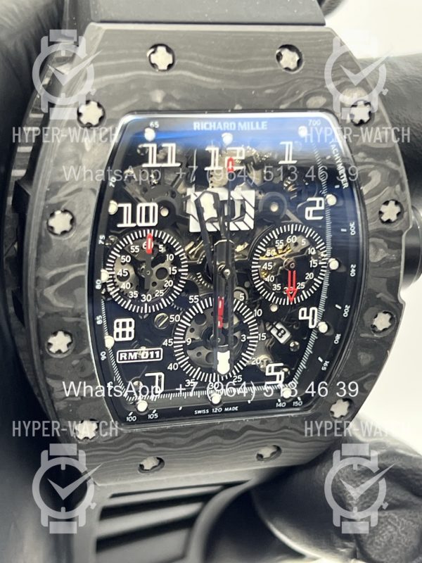 Товар Richard Mille RM 011-FM Black Carbon Фото 6 - Richard Mille RM 011-FM Black Carbon