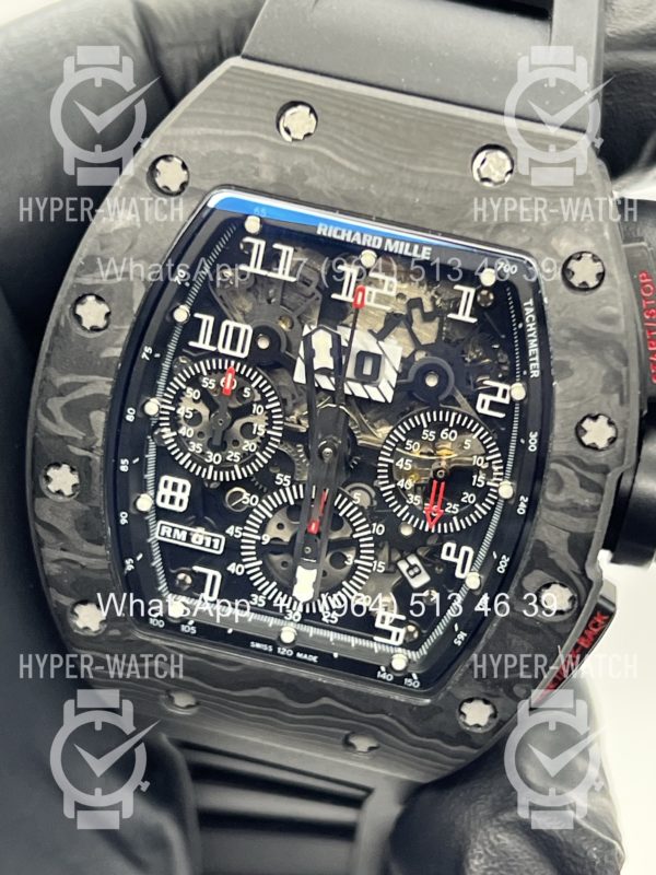 Товар Richard Mille RM 011-FM Black Carbon Фото 7 - Richard Mille RM 011-FM Black Carbon
