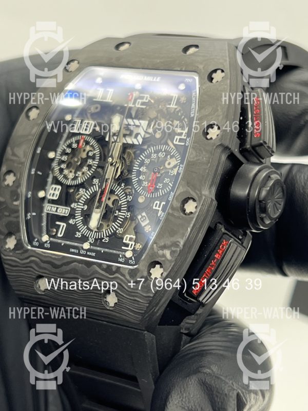 Товар Richard Mille RM 011-FM Black Carbon Фото 8 - Richard Mille RM 011-FM Black Carbon