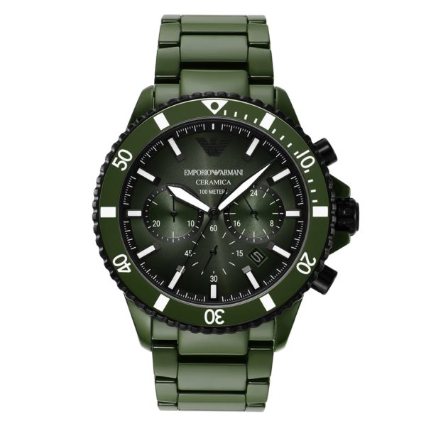 Товар Emporio Armani Diver Chronograph 43mm AR70011 Art 7713 Фото 1 - Emporio Armani Diver Chronograph 43mm AR70011 Art 7713