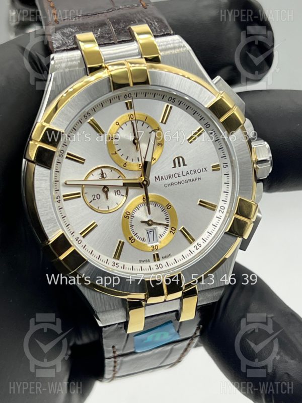 Фото 5 - Maurice Lacroix Aikon Chronograph 44mm AI1018-PVY11-132-1
