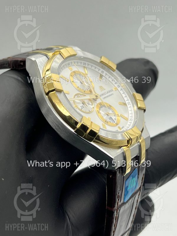Фото 6 - Maurice Lacroix Aikon Chronograph 44mm AI1018-PVY11-132-1