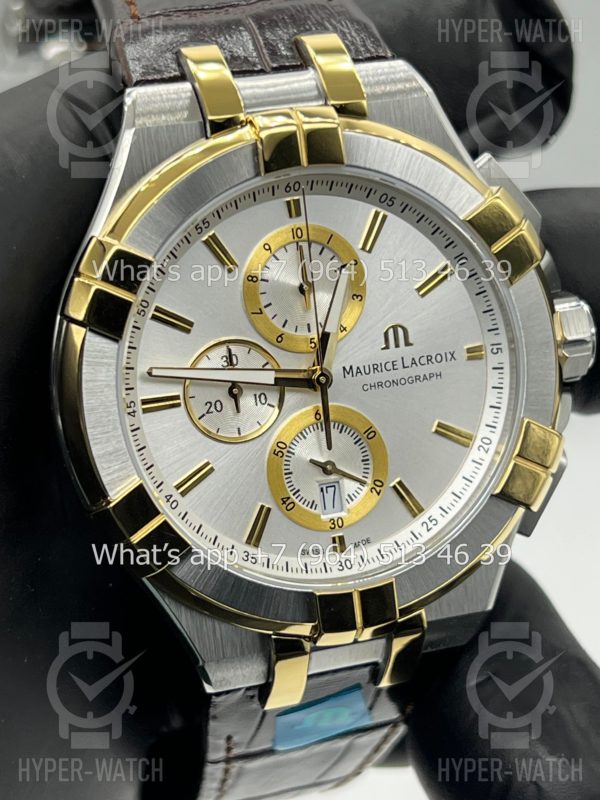 Фото 7 - Maurice Lacroix Aikon Chronograph 44mm AI1018-PVY11-132-1