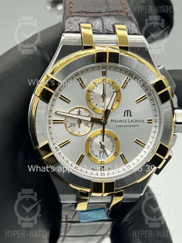 Фото 12 - Maurice Lacroix Aikon Chronograph 44mm AI1018-PVY11-132-1