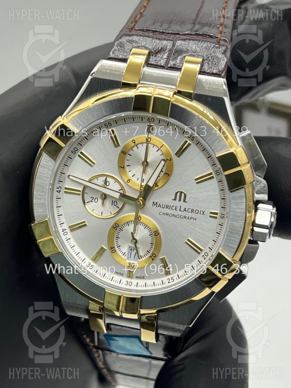Фото 13 - Maurice Lacroix Aikon Chronograph 44mm AI1018-PVY11-132-1