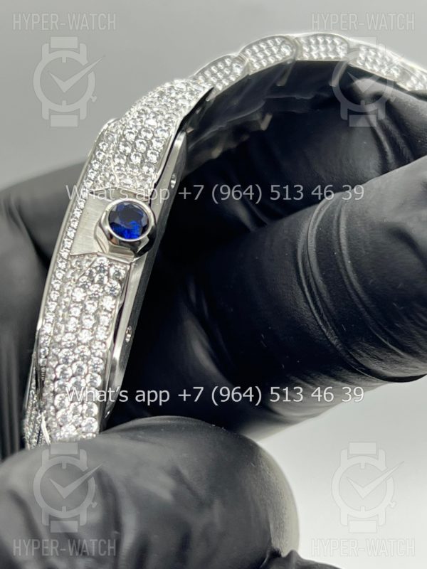 Товар Cartier Santos de Cartier 40mm Diamond White Steel Фото 5 - Cartier Santos de Cartier 40mm Diamond White Steel