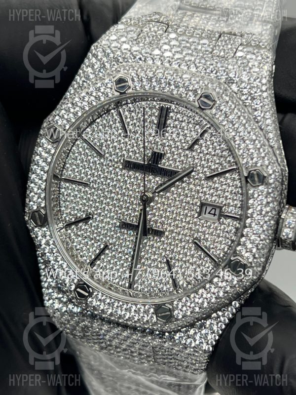Товар Audemars Piguet Royal Oak 41mm Diamond Dial Steel Фото 3 - Audemars Piguet Royal Oak 41mm Diamond Dial Steel