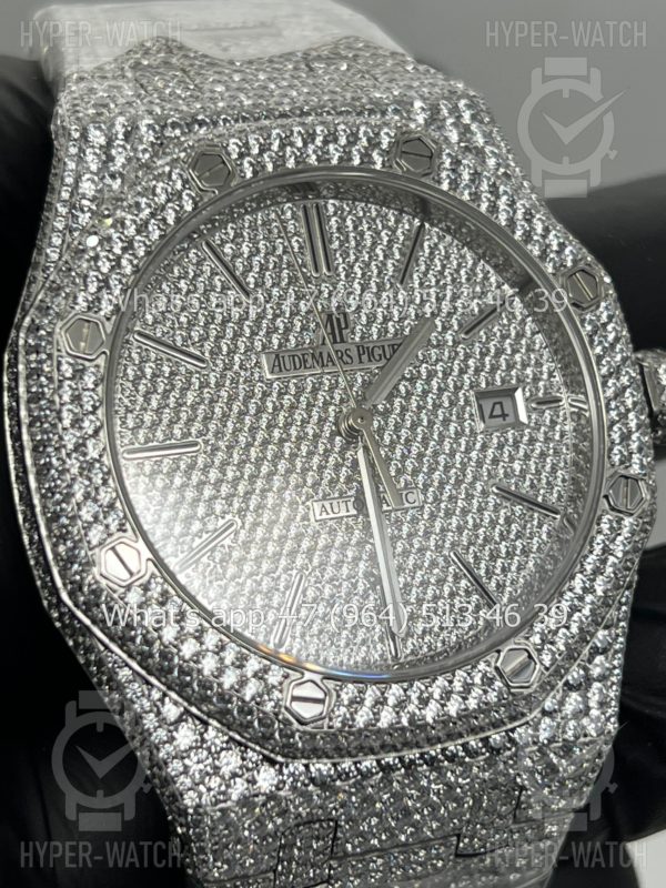 Товар Audemars Piguet Royal Oak 41mm Diamond Dial Steel Фото 6 - Audemars Piguet Royal Oak 41mm Diamond Dial Steel
